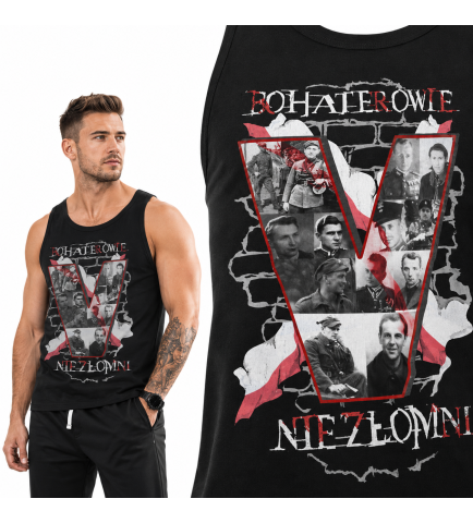 tank-top  patriotyczny BOHATEROWIE NIEZŁOMNI